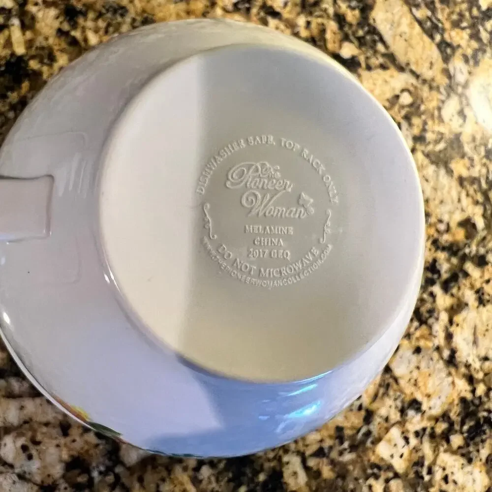 The Pioneer Woman 2017 Melamine 2 Cup Measuring Mini Batter Handled Bowl Floral